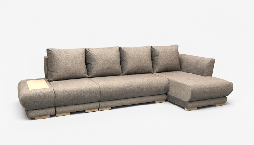 «Престиж-16»  диван-трансформер с оттоманкой