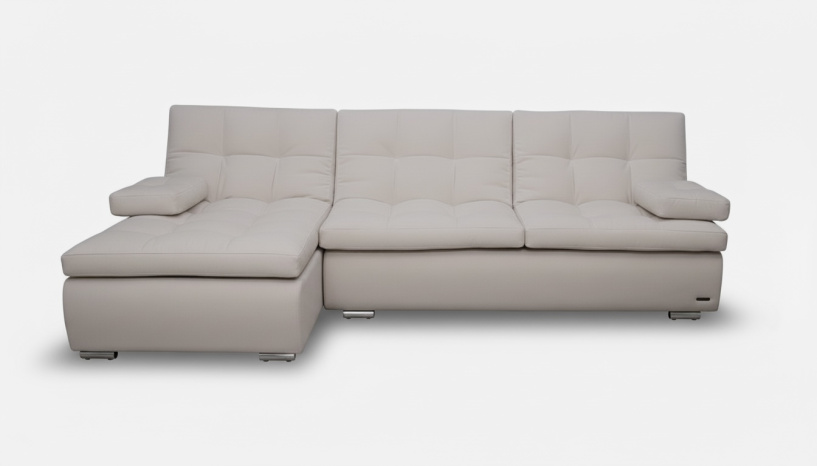 "Соната" диван с оттоманкой с приспинной подушкой