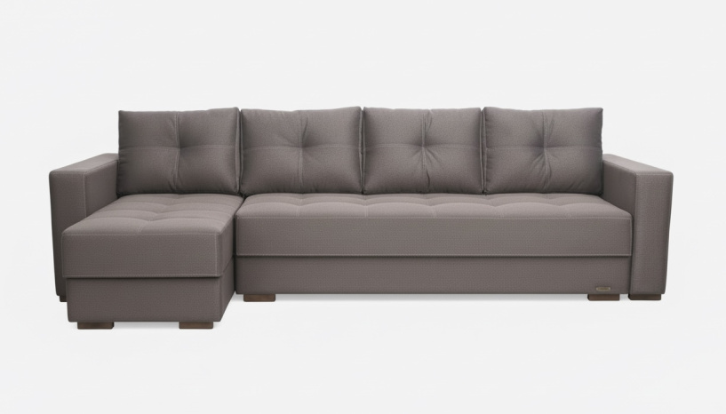 «Престиж-13" диван удлиненный с оттоманкой