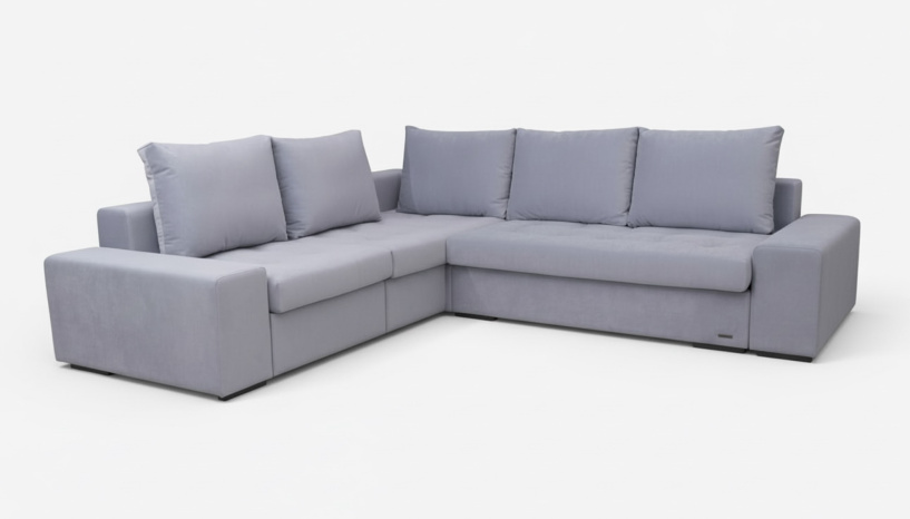 «Дублин» диван с угловой оттоманкой